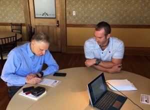 Interview with radio host Stu Taylor
